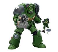JOYTOY Salamanders Warhammer 40k 1/18 Action Figure Salamanders Terminator 2 with Power Fist and Storm Bolter Collectible Gifts,Toys for Kids 15+ and Adults 5.63-inch Pre-Order