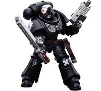 JOYTOY Sergeant Kalock Warhammer 40K 1/18 Action Figures lron Hands Assault Intercessors Sergeant Kalock Collectible Model 4.8Inch Birthday Gifts