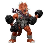 JoyToy TMNT-Triceraton Infantryman 1/18 Action Figures Triceraton Infantryman Character Figure Detachable Weapons Poseable Joints 5.1Inch Collectible Model Birthday Gift Movie Collectors