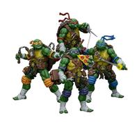 JOYTOY TMNT Turtle Group 4-Pack Set 1/18 Scale highly detailed Action Figure Model Collectible for Birthdays