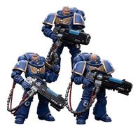 JOYTOY Ultramarines Hellblasters Warhammer 40K 1/18 Action Figures Ultramarines Hellblasters 3PCS Collectible Model 4.7Inch Birthday Gifts