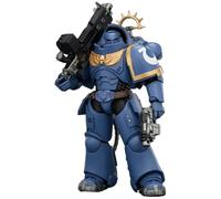 JOYTOY Ultramarines Warhammer 40k 1/18 Action Figure Game Edition Ultramarines Heavy Intercessor with Heavy Bolt Rifle and Bolt Pistol Collectible Gifts,Toys for Kids 15+ and Adults 5-inch Pre-Order