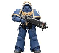 JOYTOY Ultramarines Warhammer 40K 1/18 Action Figures Game Edition Ultramarines Heavy Intercessor with Heavy Bolt Rifle and Bolt Pistol Collectible Model 5-Inch