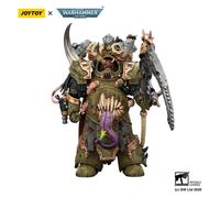Death Guard Deathshroud Terminator Champion with Manreaper and Plaguespurter ...