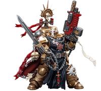JOYTOY Warhammer 40,000 1/18 Action Figure Black Templars High Marshal Helbrecht 4.96 inch Collectible Action Figures Kits