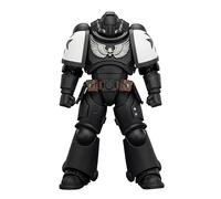 JOYTOY Warhammer 40,000 1/18 Action Figure Black Templars Intercessor with Bolt Rifle, Bolt Pistol and Chainsword Collection Model Birthday gift