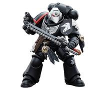 JOYTOY Warhammer 40,000 1/18 Action Figure Raven Guard Intercessors Sergeant Rychas Ver.2 5inch Collectible Action Figures Kits