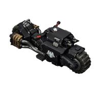 JOYTOY Warhammer 40,000 1/18 Action Figure Raven Guard Raider-pattern Combat Bike with twin-linked bolt rifles Collection Model Birthday gift