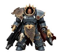 JOYTOY Warhammer 40,000 1/18 Action Figure Space Wolves Hvarl Red-Blade Collection Model Birthday