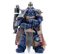 JOYTOY Warhammer 40,000 1/18 Action Figure Ultramarines Captain with Master-crafted Heavy Bolt rifle Collection Model Birthday gifts