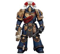 JOYTOY Warhammer 40,000 1/18 Action Figure Ultramarines Relic Secundus Armour with Artificer Bolt Rifle, chainsword and Bolt Pistol Collection Model Birthday Gifts
