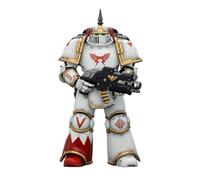 JOYTOY Warhammer 40,000 1/18 Action Figure White Scars MKIll Tactical Legionary Collection Model Birthday gift