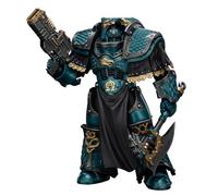JOYTOY Warhammer 40,000 Warhammer The Horus Heresy 1/18 Action Figure Alpha Legion Lernaean Terminator with Volkite Charger Collection Model Birthday Gifts JT01277