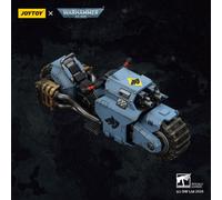 JOYTOY Warhammer 40 1/18 Raider-pattern Combat Bike with twin-linked bolt rifles