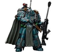 JOYTOY Warhammer 40k 1/18 Action Figure Alpha Legion Exodus 'The One who is Many’ with Sniper Rifle and Power Dagger Collectible Gifts,Toys for Kids 15+ and Adults 5-inch