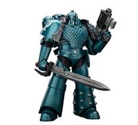 JOYTOY Warhammer 40K 1/18 Action Figure Alpha Legion Headhunter Prime Warhammer The Horus Heresy Collection Model