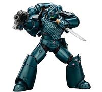 JOYTOY Warhammer 40k 1/18 Action Figure Alpha Legion Headhunter with Banestrike Combi-Bolter and Power Dagger Collectible Gifts,Toys for Kids 15+ and Adults 4.72-inch Pre-Order