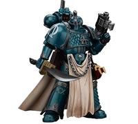 JOYTOY Warhammer 40K 1/18 Action Figure Alpha Legion Legion Praetor with Power Sword Collection Model