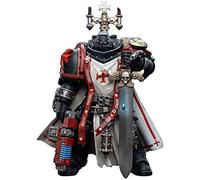 JOYTOY Warhammer 40k 1/18 Action Figure Black Templars Sword Brethren Brother Lombast Collectible Gifts,Toys for Kids 15+ and Adults 5-inch