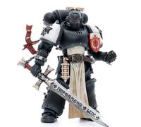 JOYTOY Warhammer 40K 1/18 Action Figure Black Templars The Emperors Champion Rolantus Collection Model Birthday Gifts JT7585