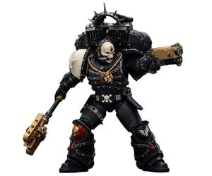 JOYTOY Warhammer 40k 1/18 Action Figure Blood Angels Lemartes with Jump Pack Blood Crozius and Absolver Bolt Pistol Collectible Gifts,Toys for Kids 15+ and Adults 4.88inch