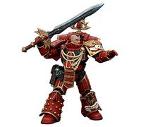 JOYTOY Warhammer 40k 1/18 Action Figure Blood Angels Raldoron First Captain of The Blood Angels 4.96-inch Collectible Gifts,Toys for Kids 15+ and Adults