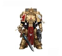 JOYTOY Warhammer 40K 1/18 Action Figure Blood Angels Sanguinary Guard 1 with Inferno Pistol and Encarmine Blade Collection Model Birthday gifts