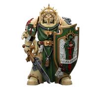 JOYTOY Warhammer 40K 1/18 Action Figure Dark Angels Deathwing Knight 1 With Power Sword, Storm Shield and teleport homer Collection Model Birthday gifts