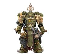 JOYTOY Warhammer 40K 1/18 Action Figure Death Guard Plague Marine with Bubotic axe and Plague Knife Collection Model Birthday gift