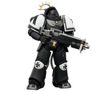 JOYTOY Warhammer 40K 1/18 Action Figure, Game Edition Black Templars Heavy Intercessor with Heavy Bolt Rifle and Bolt Pistol - 5inch Collectible Birthday Gifts, Posable Model,15Age+ JT03721