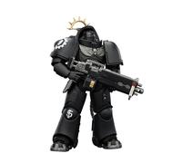 JOYTOY Warhammer 40K 1/18 Action Figure Game Edition Raven Guard Heavy Intercessor with Heavy Bolt Rifle and Bolt Pistol