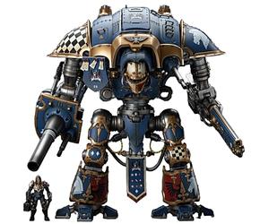 JOYTOY Warhammer 40K 1/18 Action Figure Imperial Knights House Terryn Knight Paladin Collection Model Birthday gifts