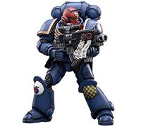 JOYTOY Warhammer 40k 1/18 Action Figure Ultramarines Heroes of The Chapter Brother Veteran Sergeant Castor Collectible Gifts,Toys for Kids 15+ and Adults 4.61-inch Pre-Order