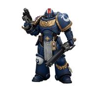 JoyToy Warhammer 40K 1:18 Action Figure, Ultramarines Lieutenant Titus Collectors Edition
