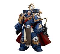 JoyToy Warhammer 40K 1:18 Action Figure, Ultramarines Marneus Calgar, Chapter Master with MKX Gravis Armour and Gauntlets of Ultramar