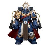 JOYTOY Warhammer 40K 1/18 Action Figure Ultramarines Marneus Calgar, Chapter Master with MKX Gravis Armour and Gauntlets of Ultramar Collection Model