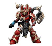 JOYTOY Warhammer 40k 1/18 Action Figure World Eaters Khorne Berzerker 3 Collectible Gifts,Toys for Kids 15+ and Adults 4.96-inch