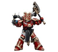 JOYTOY Warhammer 40k 1/18 Action Figure World Eaters Khorne Berzerker 4 Collectible Gifts,Toys for Kids 15+ and Adults 4.96-inch