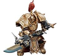 JOYTOY Warhammer 40K 1/18 Action Figures Adeptus Custodes Shield Captain in Allarus Terminator Armour Hydon Seronis Collectible Model