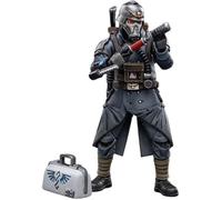 JOYTOY Warhammer 40K 1/18 Action Figures Astra Militarum Death Korps of Krieg Veteran Squad Guardsman Medic Collectible Model Birthday Gifts