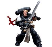 JOYTOY Warhammer 40K 1/18 Action Figures Black Templars Emperor's Champion Bayard's Revenge Collectible Model 4.7Inch