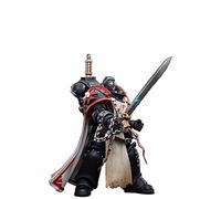 JOYTOY Warhammer 40K 1/18 Action Figures Black Templars Primaris Sword Brethren Eberwulf Collectible Model