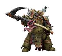 JOYTOY Warhammer 40K 1:18 Action Figures, Death Guard Deathshroud Terminator 2 with Manreaper and Plaguespurter Gauntlet, 14CM Height