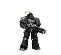 JOYTOY Warhammer 40K 1:18 Action Figures, Game Edition Iron Hands Heavy Intercessor with Heavy Bolt Rifle and Bolt Pistol, 12CM Height Collectible Action Figures