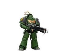 JOYTOY Warhammer 40K 1:18 Action Figures, Game Edition Salamanders Heavy Intercessor with Heavy Bolt Rifle and Bolt Pistol, 12CM Height Collectible Action Figures