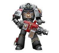 JOYTOY Warhammer 40K 1/18 Action Figures Grey Knights Strike Squad Grey Knight with Psilencer Collectible Model