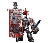 JOYTOY Warhammer 40K 1/18 Action Figures Grey Knights Terminator Retius Akantar Collectible Model