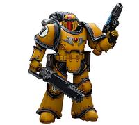 JOYTOY Warhammer 40K 1/18 Action Figures Imperial Fists Legion MkIII Despoiler Squad Sergeant with Plasma Pistol Collectible Model