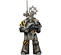 JOYTOY Warhammer 40K 1/18 Action Figures lron Warriors MKlIl Tactical Legionary with Nuncio-vox Collectible Model 4.8Inch Partial pre-Sale Amount Available Around-Aug.
