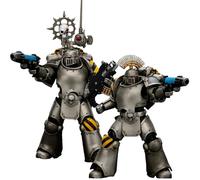 JOYTOY Warhammer 40K 1/18 Action Figures lron Warriors MKlll Tactical 2PCS Collectible Model 4.8Inch Partial pre-Sale Amount Available Around Aug.